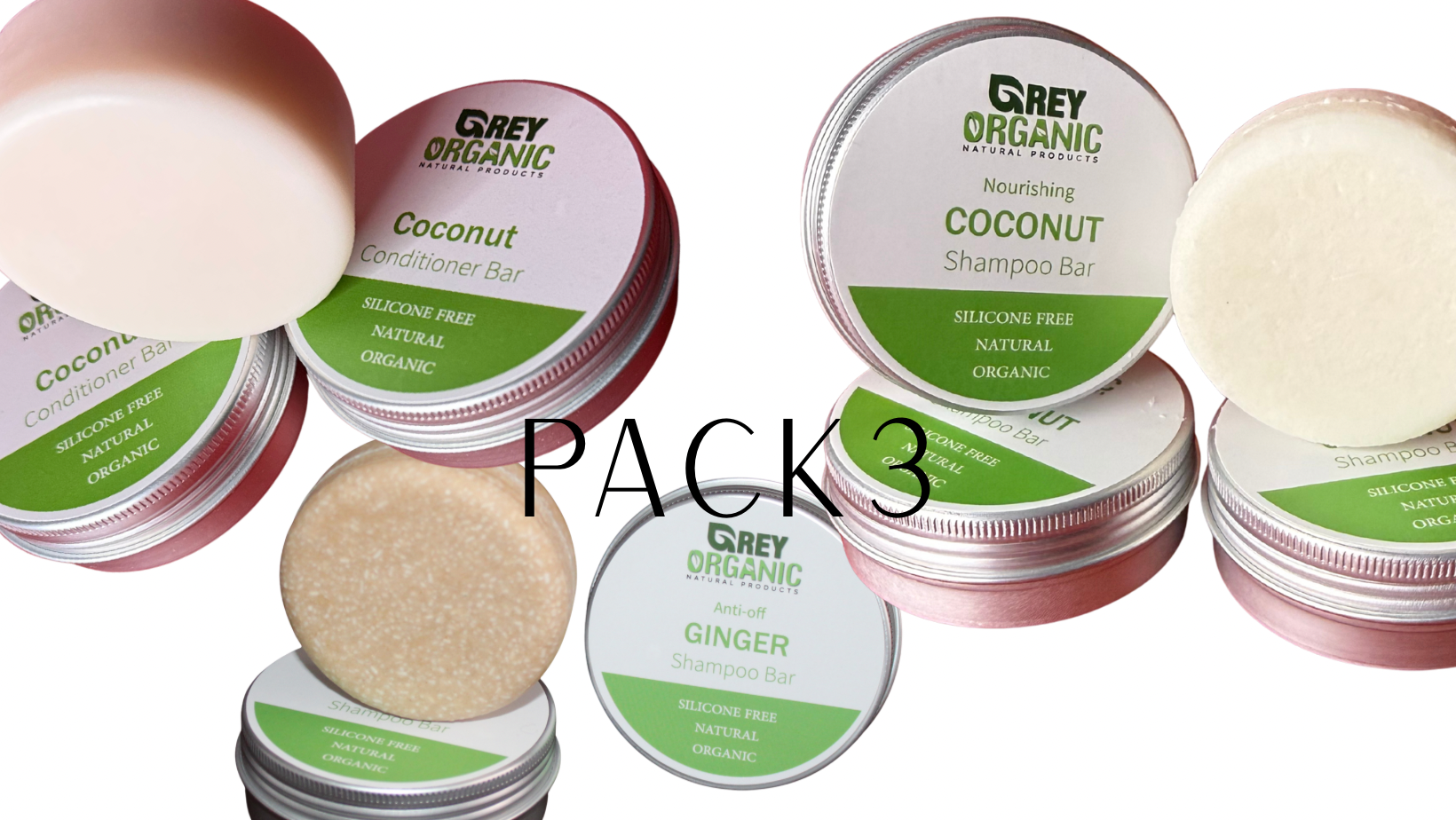 Hair Care Bundle – Detox Ginger+ Coconut + Conditioner (15% OFF)